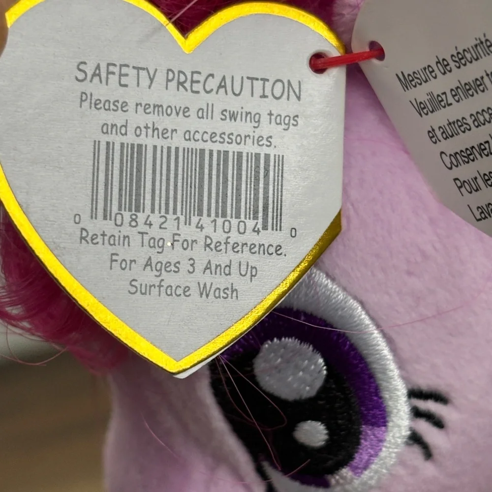 NEW TY Beanie Sparkle My Little Pony Twilight Sparkle Plush Stuffed Toy 2016 NWT